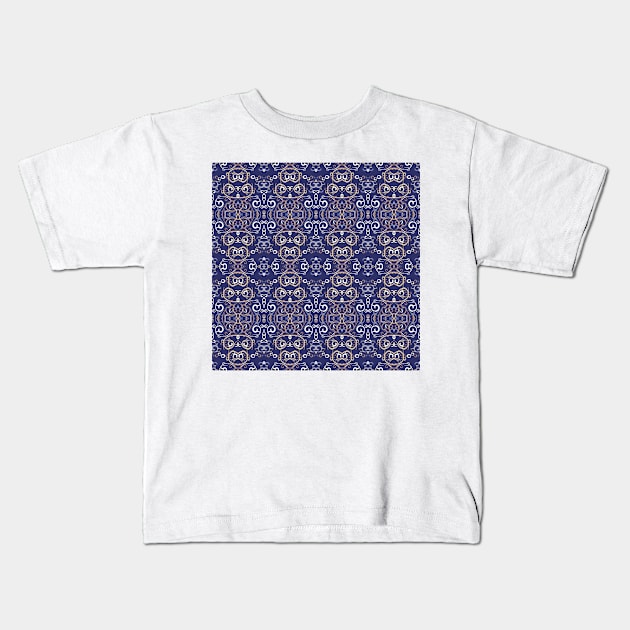 Ethnic patterns in oriental style. Kids T-Shirt by IrinaGuArt